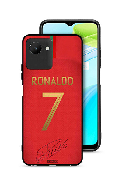 Tolwak غطاء حماية لهاتف Realme C30s رونالدو 7