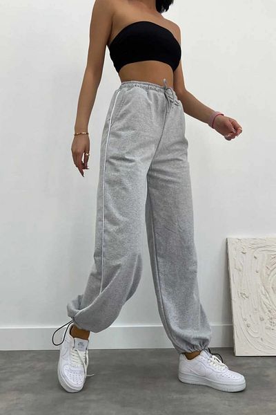 RockMore Y2K Harajuku Zip Detail Sweatpants/Pants