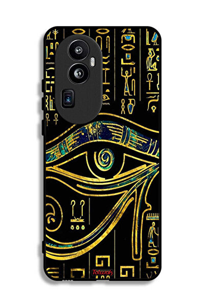 Tolwak غطاء حماية لهاتف Oppo Reno10 Pro Plus مع رسمة عين