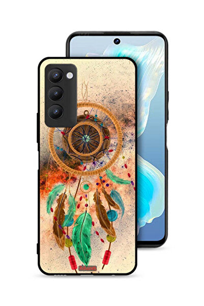 Tolwak غطاء حماية لهاتف تكنو كامون 18 بتصميم ماندالا ريش معلق