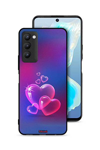 Tolwak غطاء حماية لهاتف تكنو كامون 18 بنقشة قلوب الماء