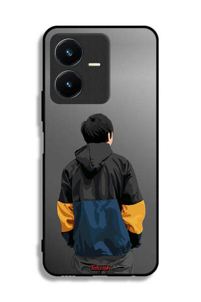 Tolwak غطاء حماية لهاتف Vivo Y22s بتصميم صورة صبي