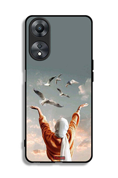 Tolwak غطاء حماية لهاتف Oppo A58 5G بتصميم طيور تحلق