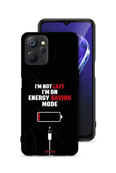 Tolwak غطاء حماية لهاتف Realme 9i 5G أنا لست كسولاً، أنا في وضع توفير الطاقة
