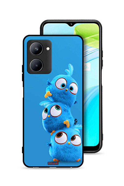 Tolwak Realme C33 Protective Case Cover Cute Birds