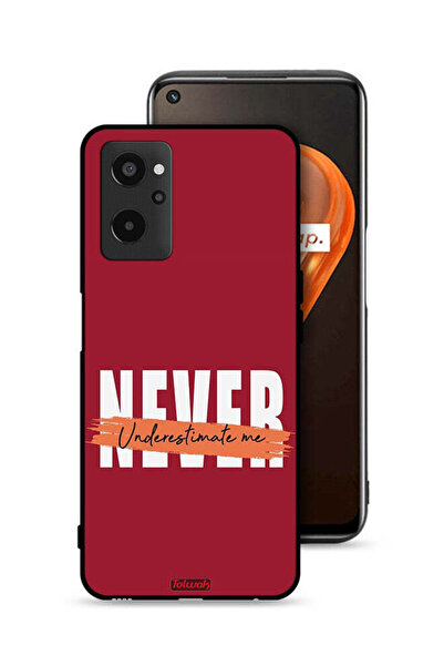 Tolwak غطاء حماية لهاتف Realme 9i 4G لا تستهن بي أبدًا