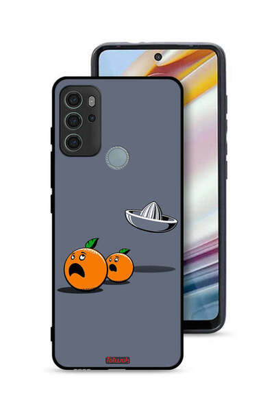 Tolwak غطاء حماية موتورولا موتو جي 60 إس بتصميم فني رقمي بسيط وفكاهي