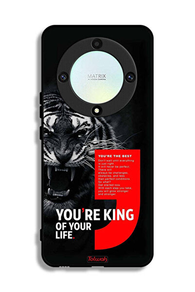 Tolwak غطاء حماية لهاتف Honor X9a أنت ملك حياتك