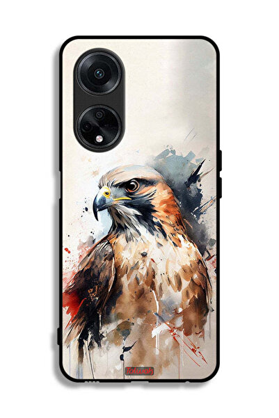 Tolwak غطاء حماية لهاتف Oppo F23 5G بتصميم نسر تجريدي