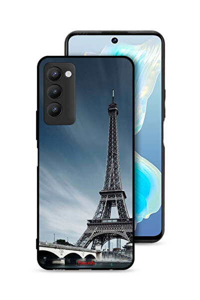 Tolwak غطاء حماية لهاتف تكنو كامون 18 بتصميم برج إيفل