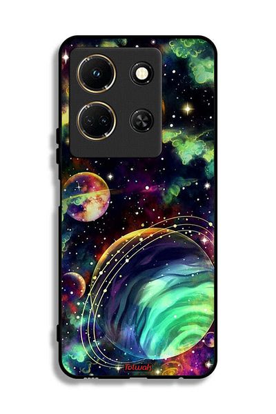 Tolwak Infinix Note 30 Protective Case Cover Planets