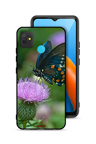 Tolwak Tecno Pop 5 Protective Case Cover Butterfly Sitting On Flower