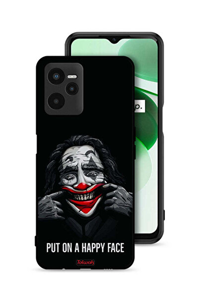 Tolwak غطاء حماية Realme C35 بوجه سعيد