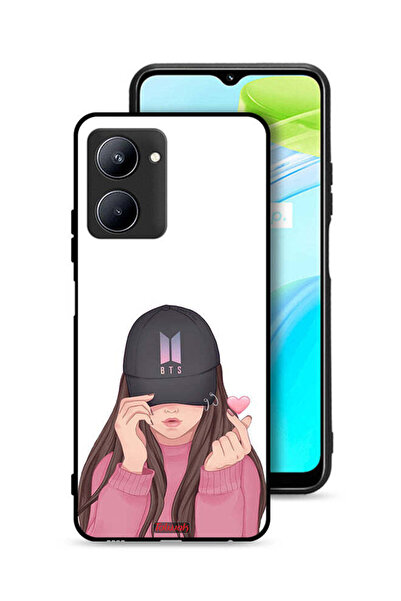 Tolwak غطاء حماية Realme C33 فتاة تلتقط صورة