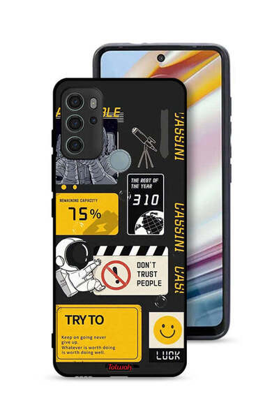 Tolwak غطاء حماية لهاتف موتورولا موتو جي 60 إس - تصميم رائد فضاء