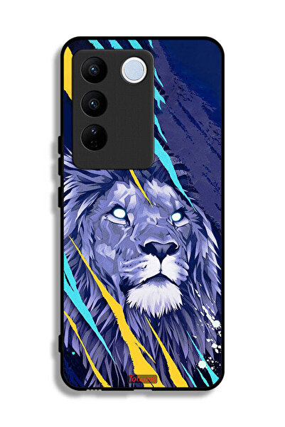 Tolwak غطاء حماية فيفو S16 بتصميم الأسد الملك