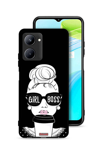 Tolwak Realme C33 Protective Case Cover Girl Boss