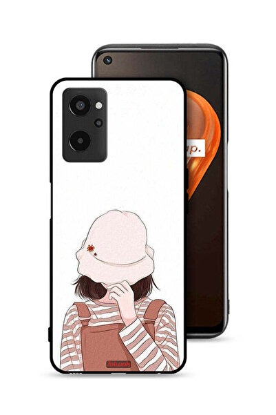 Tolwak غطاء حماية لهاتف Realme 9i 4G مع غطاء للوجه من القبعة