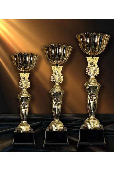 AYYILDIZ BAYRAKÇILIK Gold Award Cup Team Set of 3