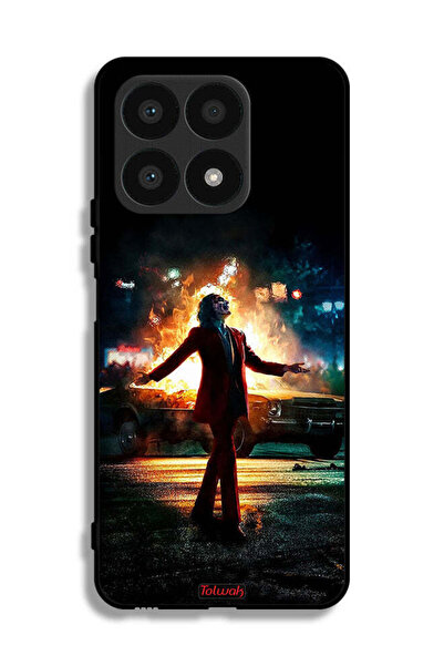 Tolwak غطاء حماية Honor X8a بتصميم Joker Happy Mode