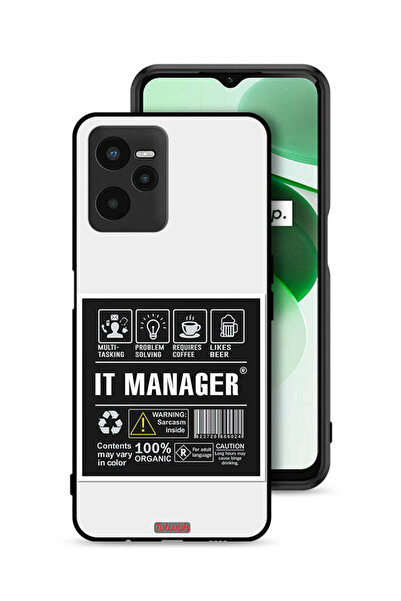 Tolwak غطاء حماية لجهاز Realme C35 - ملصق مدير تكنولوجيا المعلومات