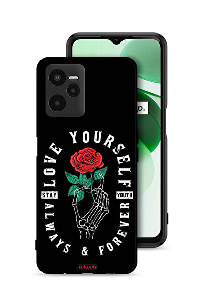 Tolwak Realme C35 Protective Case Cover Love Yourself Always