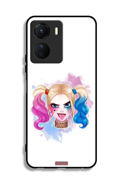 Tolwak غطاء حماية لهاتف Vivo Y16 برسومات هارلي كوين