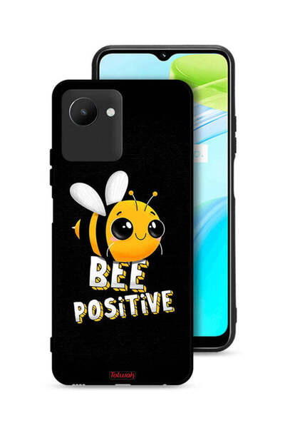 Tolwak غطاء حماية لهاتف Realme C30s - Bee Positive
