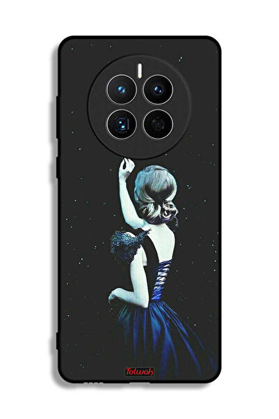 Tolwak غطاء حماية لهاتف هواوي ميت 50E بتصميم نجمة مؤثرة