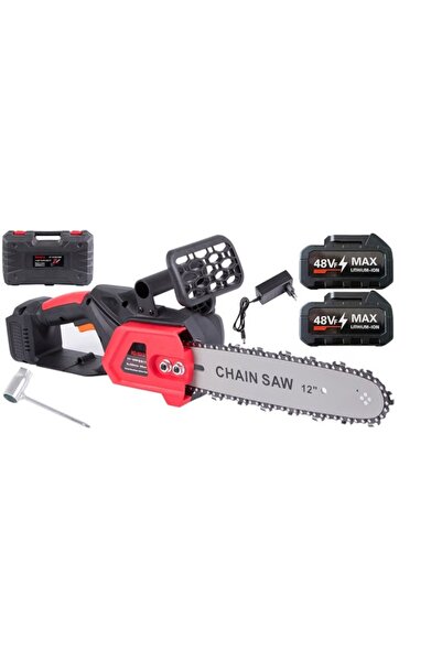 divendi-ro Ferăstrău electric cu lanț, 2 baterii, 1200 W, lamă de 30 cm, 4200...