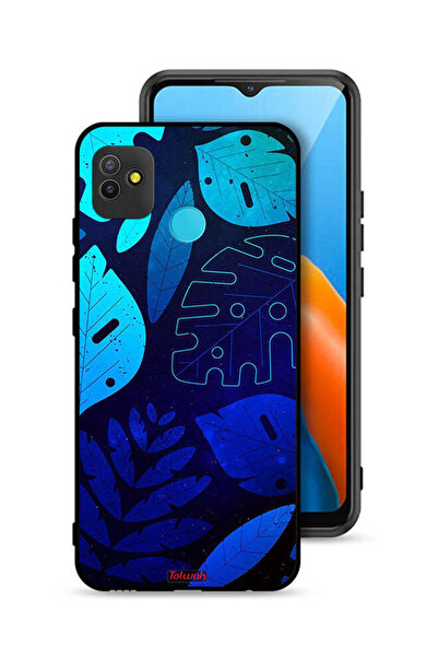 Tolwak Tecno Pop 5 Protective Case Cover Leaves Pattern