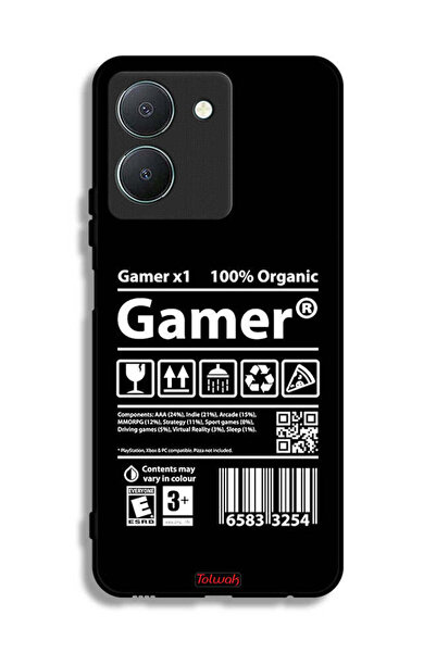 Tolwak غطاء حماية وملصق لألعاب Vivo Y36 4G