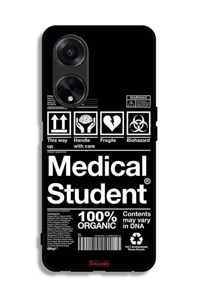 Tolwak غطاء حماية لهاتف Oppo A98 5G - ملصق طالب الطب