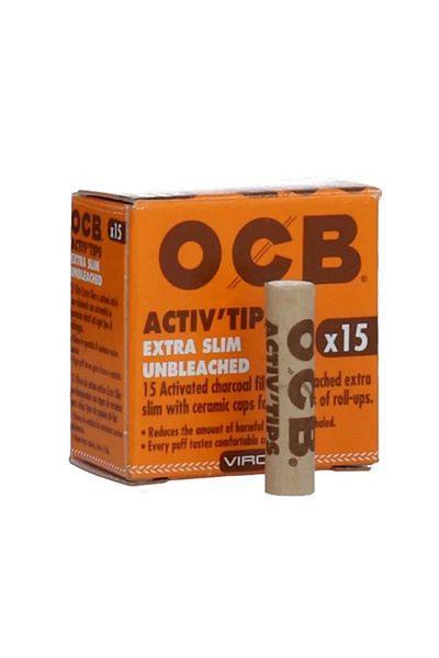 OCB Filtre cu Carbune activ OCB Virgin Nealbite Extra Slim 6mm x15