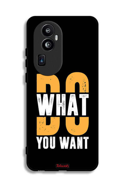 Tolwak غطاء حماية لهاتف Oppo Reno10 Pro Plus افعل ما تريد