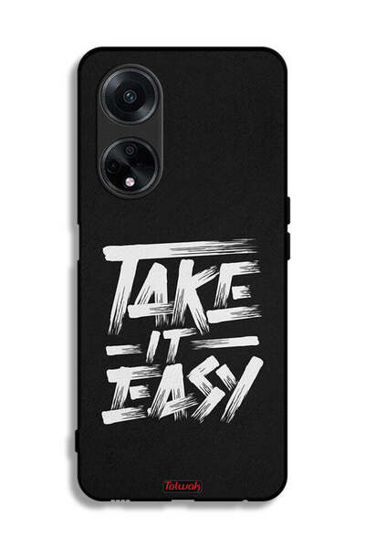 Tolwak Oppo A98 5G Protective Case Cover Take It Easy