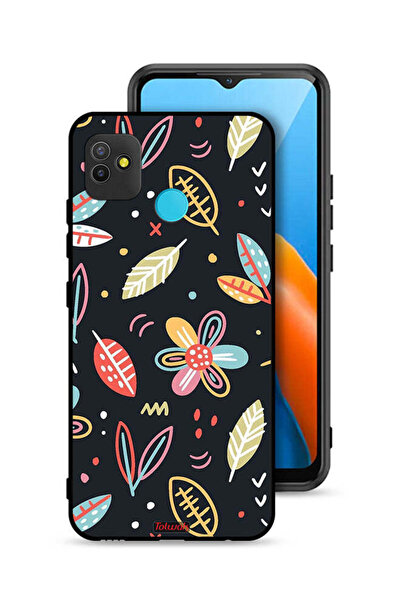 Tolwak Tecno Pop 5 Protective Case Cover Flowers And Leaves Abstract Art