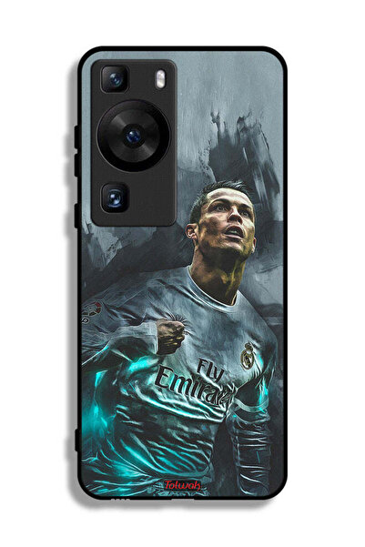Tolwak غطاء حماية لهاتف هواوي P60 بتصميم كريستيانو رونالدو