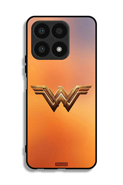 Tolwak غطاء حماية لهاتف Honor X8a بشعار Wonder Women