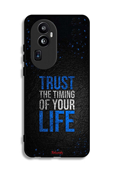 Tolwak غطاء حماية لهاتف Oppo Reno10 Pro Plus ثق في توقيت حياتك