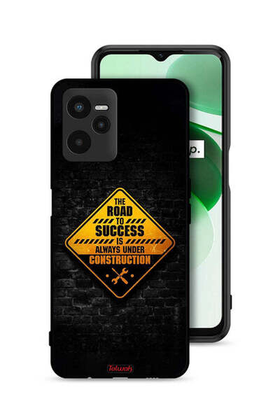 Tolwak غطاء حماية Realme C35 الطريق إلى النجاح دائمًا قيد الإنشاء