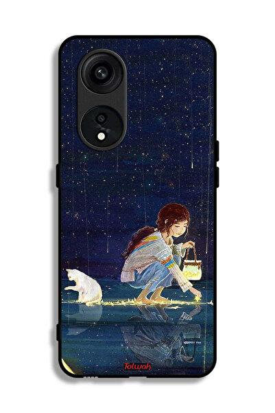 Tolwak غطاء حماية لهاتف Oppo Reno 8T 5G برسومات نجوم التجميع