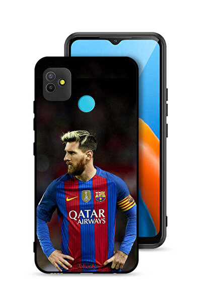 Tolwak غطاء حماية لهاتف تكنو بوب 5 ميسي برشلونة
