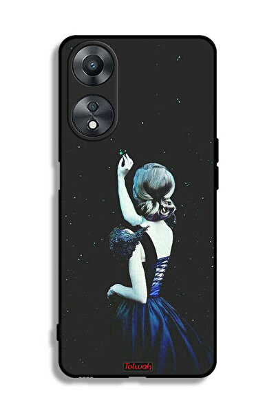 Tolwak غطاء حماية لهاتف Oppo A58 5G بنقشة نجمة مؤثرة
