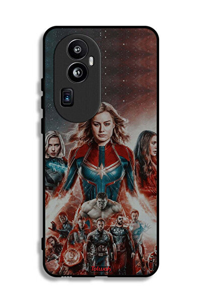 Tolwak غطاء حماية لهاتف Oppo Reno10 Pro Plus من Avengers