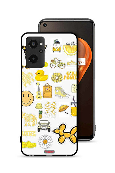 Tolwak Realme 9i 4G Protective Case Cover Girly Tags