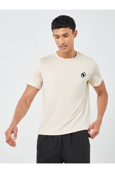 Styli Super Stretch Regular Fit T-Shirt with Logo Detail