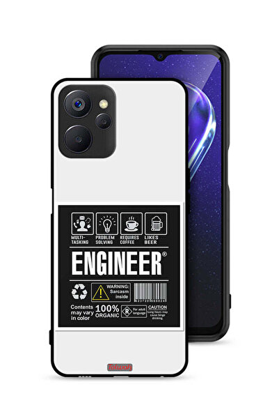Tolwak غطاء حماية لهاتف Realme 9i 5G، ملصق مهندس