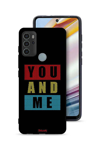 Tolwak Motorola Moto G60S Protective Case Cover You And Me