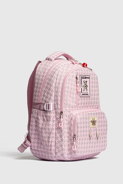 Fiyaka Ççs 51936 Girl's School Backpack Student Daily Travel Holiday Sports Walking Trip Pink